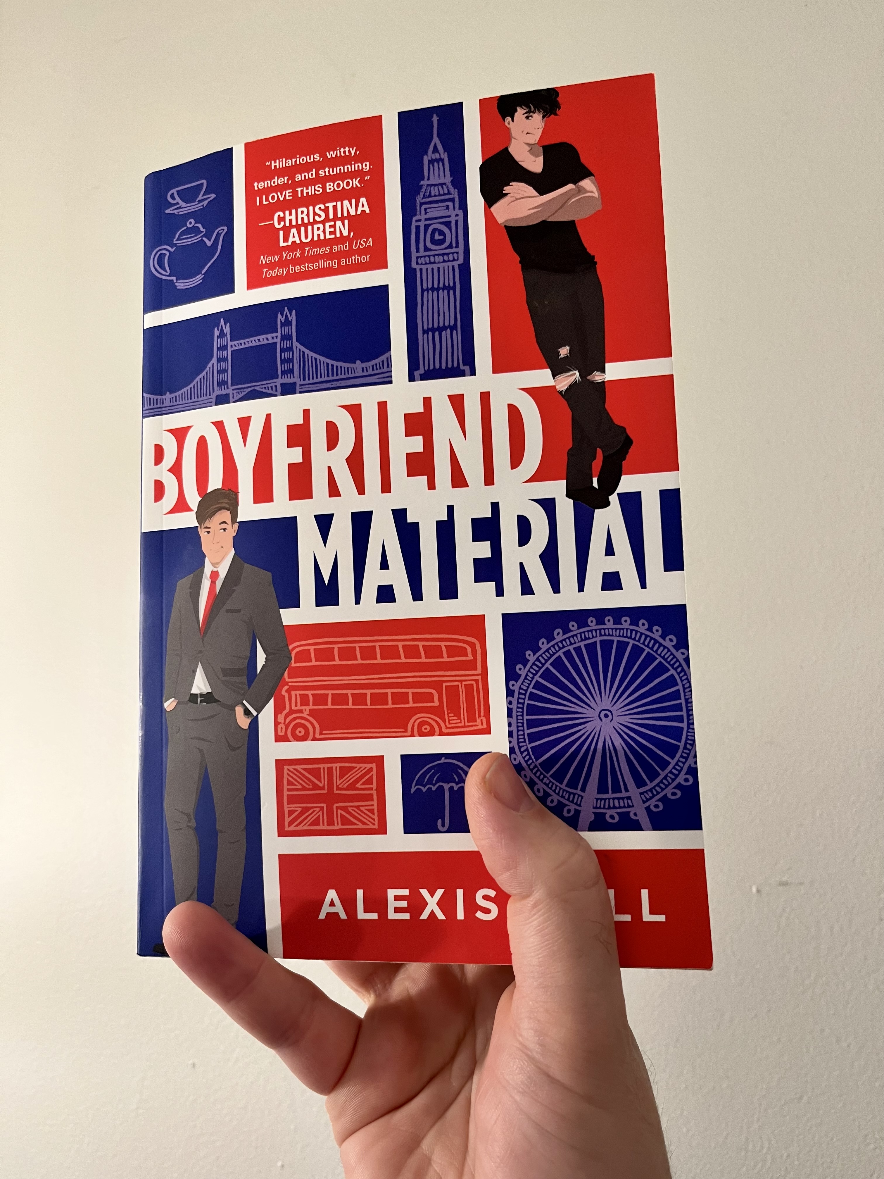 Boyfriend Material, by Alexis Hall – The Novel Shrink